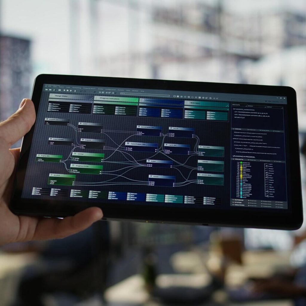 close-up-admin-office-sing-tablet-design-machine-learning-algorithms_482257-112941